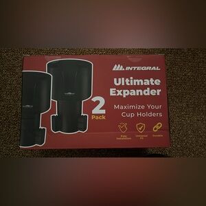 Integral Ultimate Expander Cup Holder for water bottles- 2 pack